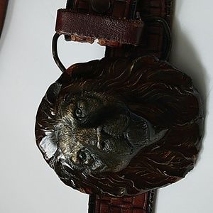 Vintage  bergamot belt